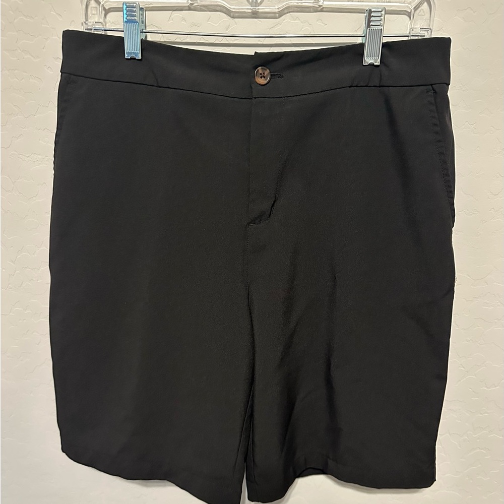 Ladies black Tommy Bahamas golf shorts